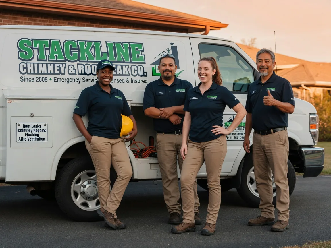 Chimney flashing repair company in Trail, OR